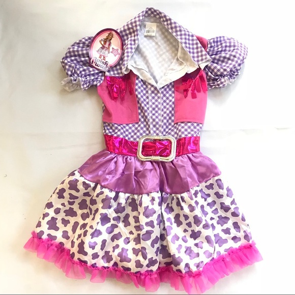 cowgirl halloween costume girls 3 6 yo